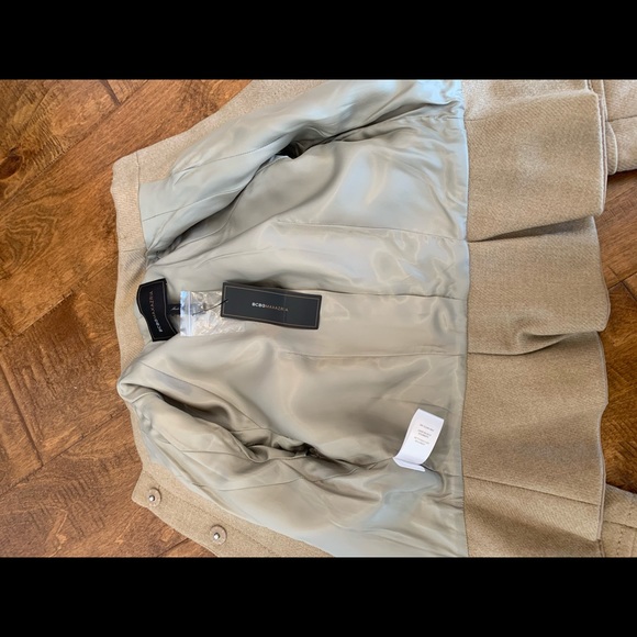 BCBG Maxazria wool cropped blazer jacket - Picture 7 of 7